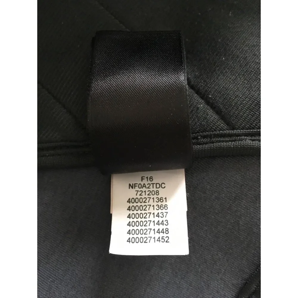 The North Face NF0A2TDC Thermal 3D Full Zip Hooded Jacket Mens Sz S Gray & Black